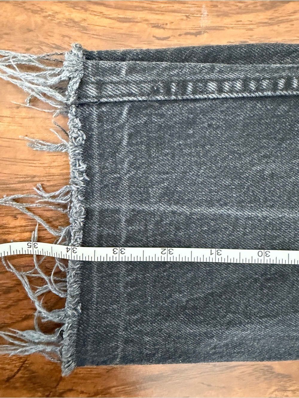 Sezane Le Brut Straight Jeans In Black Size 28 - Picture 10 of 10